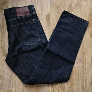 HUGO BOSS "Maine" Dark Wash Denim In Regular Fit